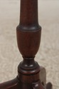 F73349: Antique 18th C. Mahogany Firescreen w. Cre