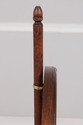 F73349: Antique 18th C. Mahogany Firescreen w. Cre