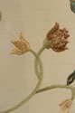 F73349: Antique 18th C. Mahogany Firescreen w. Cre