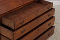 L73363: Antique Bench Made Century Inlaid Walnut S