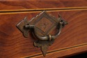 L73363: Antique Bench Made Century Inlaid Walnut S