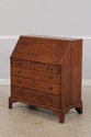 L73363: Antique Bench Made Century Inlaid Walnut S