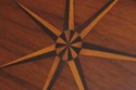 L73363: Antique Bench Made Century Inlaid Walnut S