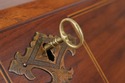 L73363: Antique Bench Made Century Inlaid Walnut S