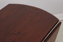 73370: Custom Made Large Walnut Gateleg Drop Leaf 
