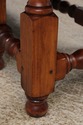 73370: Custom Made Large Walnut Gateleg Drop Leaf 