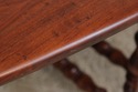 73370: Custom Made Large Walnut Gateleg Drop Leaf 