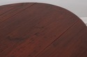 73370: Custom Made Large Walnut Gateleg Drop Leaf 