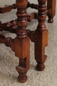 73370: Custom Made Large Walnut Gateleg Drop Leaf 