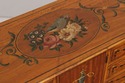 L73376: Vintage Edwardian Satinwood Painted Carlto