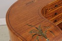 L73376: Vintage Edwardian Satinwood Painted Carlto