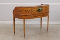 L73376: Vintage Edwardian Satinwood Painted Carlto