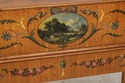 L73376: Vintage Edwardian Satinwood Painted Carlto