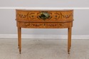 L73376: Vintage Edwardian Satinwood Painted Carlto