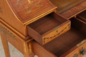 L73376: Vintage Edwardian Satinwood Painted Carlto