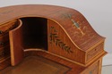 L73376: Vintage Edwardian Satinwood Painted Carlto