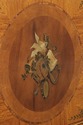 L73378: Vintage Adams Style Inlaid Satinwood & Pai