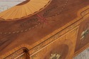 L73378: Vintage Adams Style Inlaid Satinwood & Pai