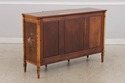 L73378: Vintage Adams Style Inlaid Satinwood & Pai