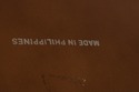 LF73392: HOOKER Leather Top Games Table & 4 Chair 