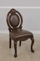 LF73392: HOOKER Leather Top Games Table & 4 Chair 