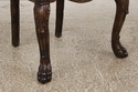 LF73392: HOOKER Leather Top Games Table & 4 Chair 