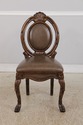 LF73392: HOOKER Leather Top Games Table & 4 Chair 