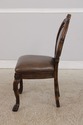 LF73392: HOOKER Leather Top Games Table & 4 Chair 