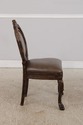 LF73392: HOOKER Leather Top Games Table & 4 Chair 