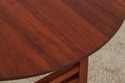 73398: THOMAS MOSER Cherry Round Lamp Table	
