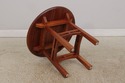 73398: THOMAS MOSER Cherry Round Lamp Table	