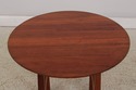 73398: THOMAS MOSER Cherry Round Lamp Table	