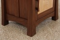 73399: Pair Of STUDIO CRAFTED Tiger Maple & Walnut