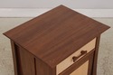 73399: Pair Of STUDIO CRAFTED Tiger Maple & Walnut