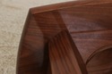 73401: Mid Century Modern Walnut Table Or Stool