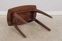 73402: Mid Century Design Modern Walnut Console Ta