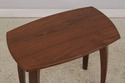 73402: Mid Century Design Modern Walnut Console Ta