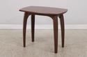 73402: Mid Century Design Modern Walnut Console Ta