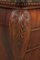 73441: MAITLAND SMITH Flame Mahogany Marble Top Bo