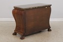 73441: MAITLAND SMITH Flame Mahogany Marble Top Bo