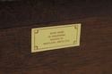73441: MAITLAND SMITH Flame Mahogany Marble Top Bo