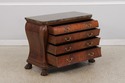 73441: MAITLAND SMITH Flame Mahogany Marble Top Bo