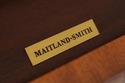 73441: MAITLAND SMITH Flame Mahogany Marble Top Bo