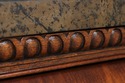 73441: MAITLAND SMITH Flame Mahogany Marble Top Bo