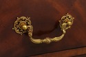 73441: MAITLAND SMITH Flame Mahogany Marble Top Bo