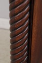 L73444: HENREDON Bow Glass Mahogany Curio China Ca
