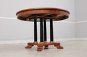 L73445: ETHAN ALLEN Round Cherry Neoclassical Dini