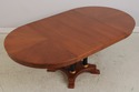 L73445: ETHAN ALLEN Round Cherry Neoclassical Dini
