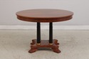 L73445: ETHAN ALLEN Round Cherry Neoclassical Dini