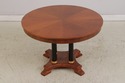 L73445: ETHAN ALLEN Round Cherry Neoclassical Dini